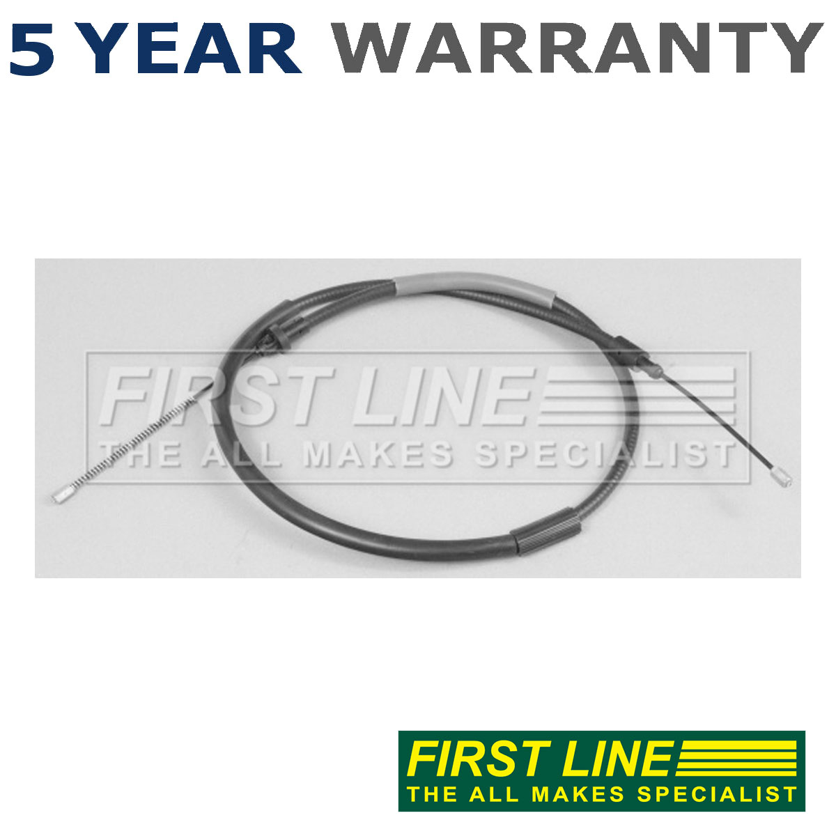 First Line Rear Right Hand Brake Cable Fits Citroen ZX 1996